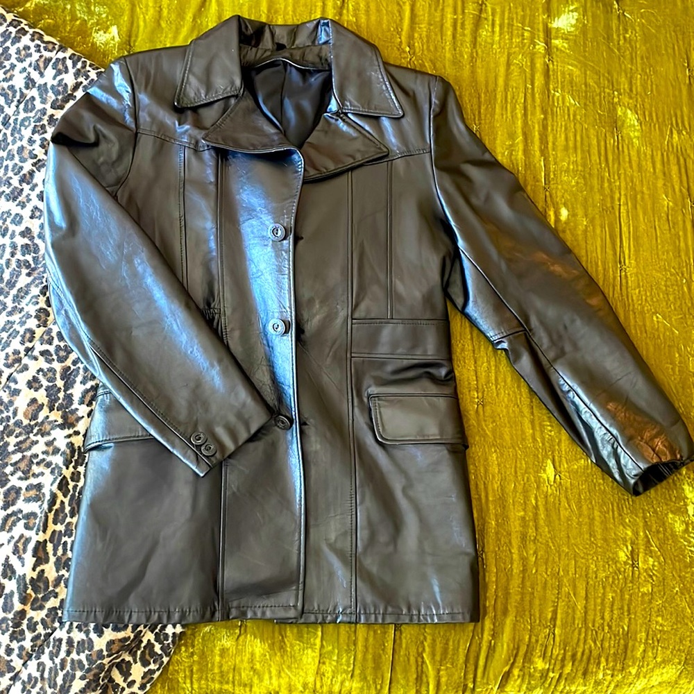 Vintage R. Sherman Leather Jacket!!
